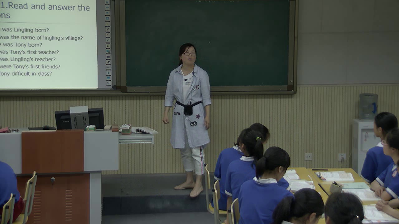 外研版英语七下《Unit 1 I was born in a small village.》陕西高老师-市一等奖