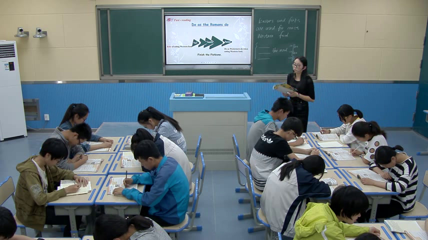 外研版英语九下《Unit 2 Knives and forks are used for most Western food.》安徽丁老师-县级优课