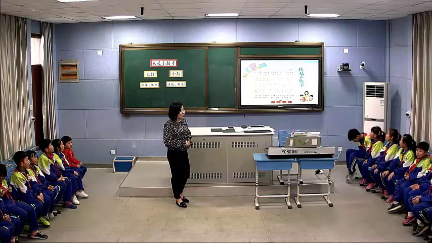 苏少版音乐二下《唱共产儿童团歌我是小鼓手》江苏杭老师-县级优课