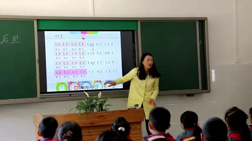 苏少版音乐二下《听在钟表店里》贵州石老师-市一等奖