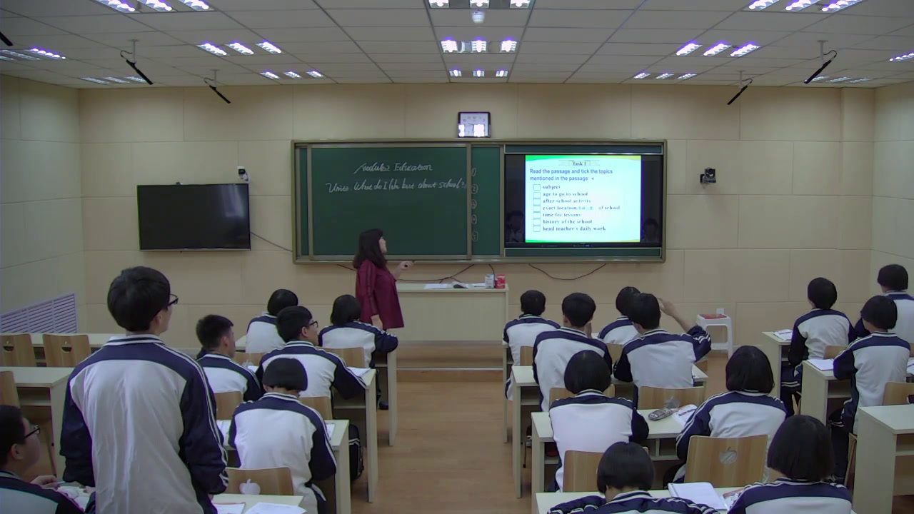 外研版英语九下《Unit 2 What do I like best about school》内蒙高老师-县级优课