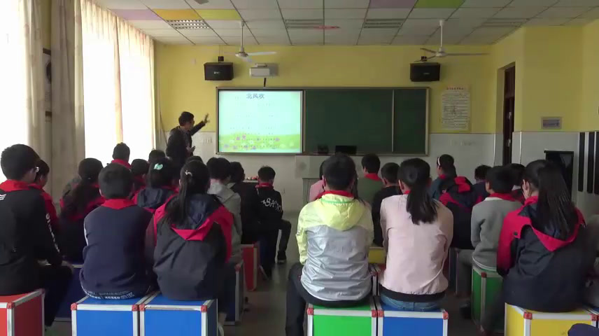 苏少版音乐六下《听北风吹乌鸦和狐狸》江苏蒋老师-县级优课