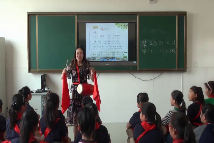 苏少版音乐五下《唱拔根芦柴花凤阳花鼓》江苏蔡老师-市一等奖