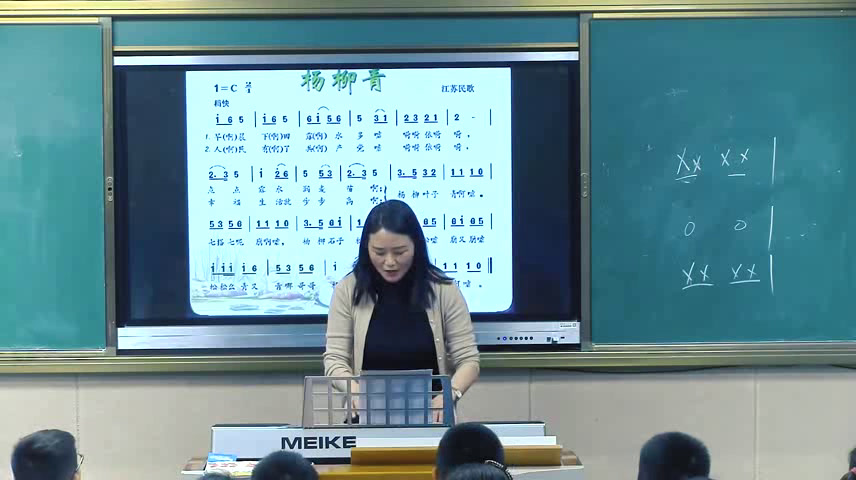 苏少版音乐四下《唱忆江南杨柳青》江苏鲍老师-市一等奖