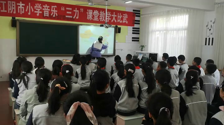 苏少版音乐六下《唱小黄鹂鸟小巴郎，童年的太阳》江苏戴老师-市一等奖