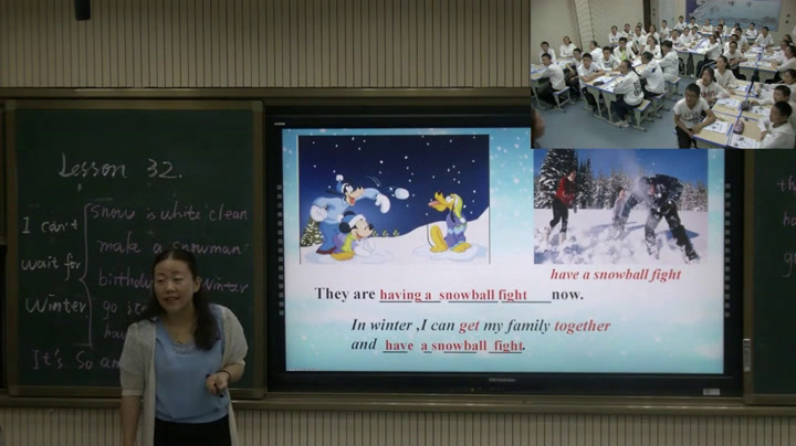 冀教版英语七下《Lesson 32 I Can’t Wait for Winter》甘肃夏老师-市一等奖