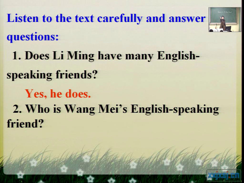 冀教版英语七下《Lesson 25 A Phone Friend》河北梅老师-市一等奖
