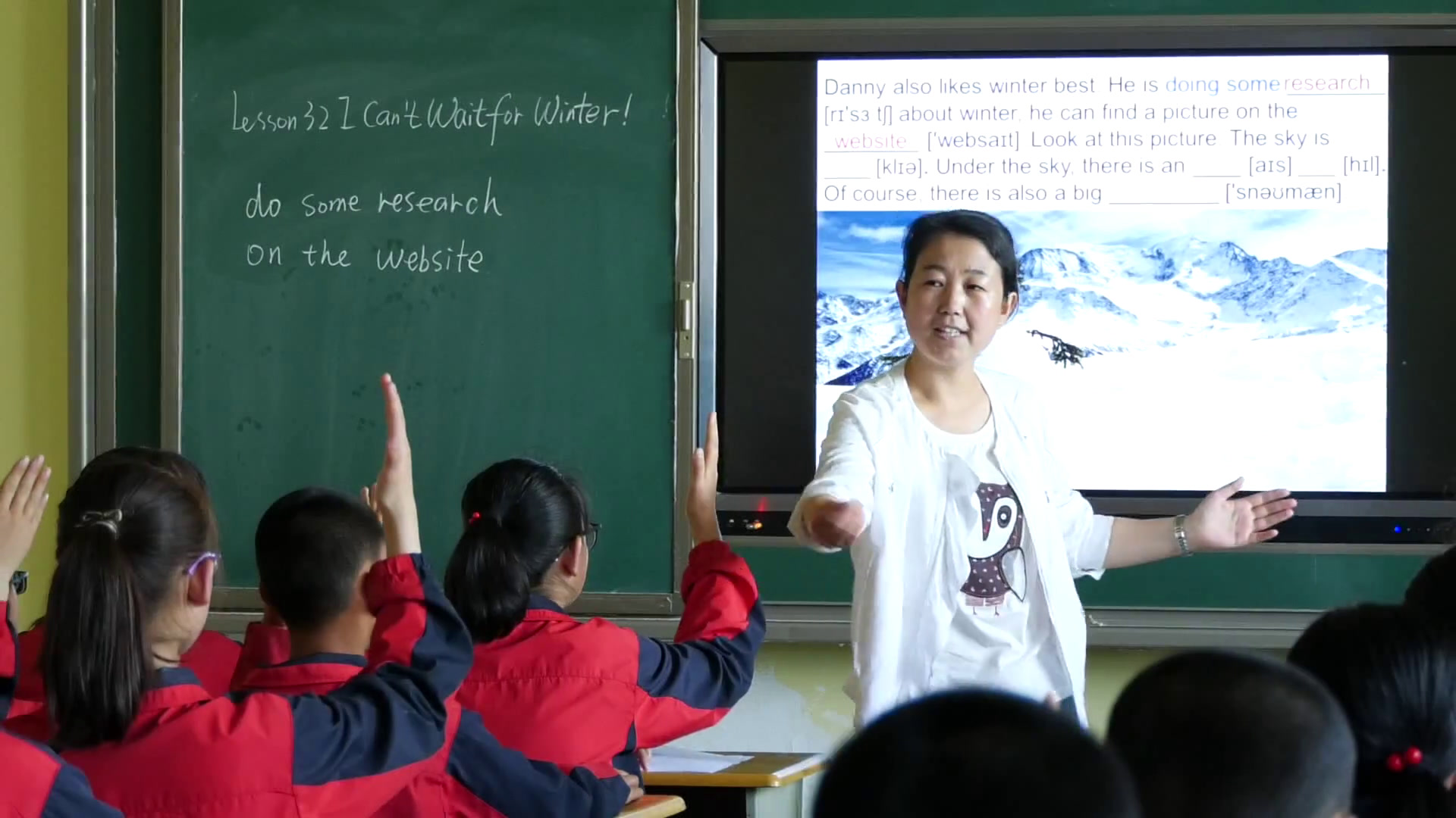 冀教版英语七下《Lesson 32 I Can’t Wait for Winter》甘肃魏老师-全国一等奖