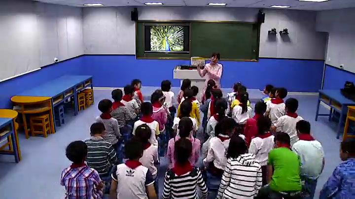 苏少版音乐三下《动歌表演（金孔雀轻轻跳）》江苏胡老师-县级优课