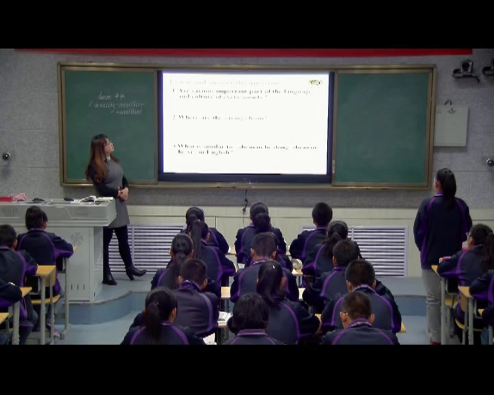冀教版英语九年级全一册《Lesson 44 Popular Sayings》甘肃贾老师-县级优课