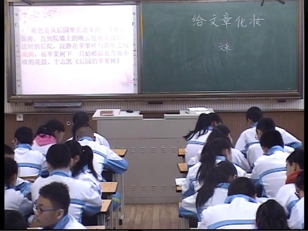 泸教版语文七下《用我们的眼睛去，》山东老师-