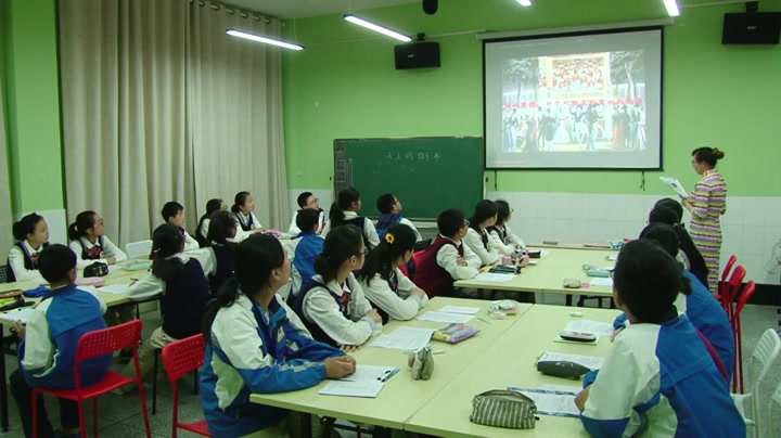 苏教版语文七上《二十五天上的街市》江苏朱老师-市一等奖