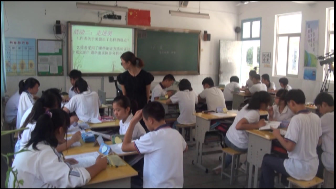 苏教版语文九上《十二论美》江苏张老师-县级优课