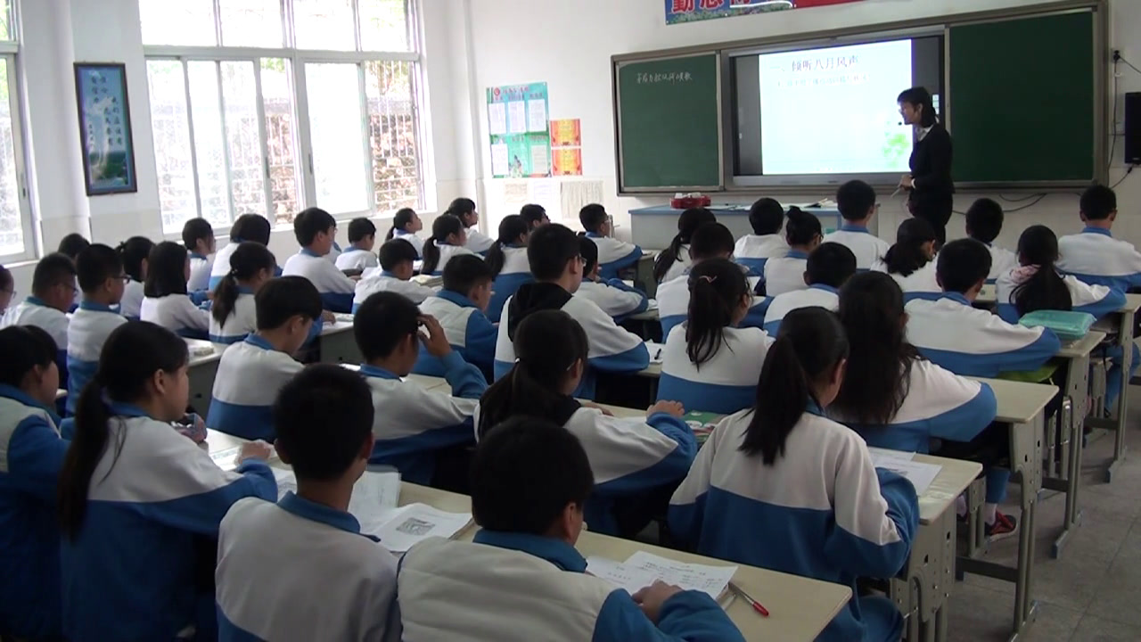 语文2011课标版八上《茅屋为秋风所破歌》广东石老师-市一等奖