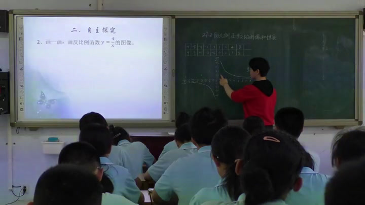 冀教版数学九上《反比例函数的图像》河北张老师-县级优课