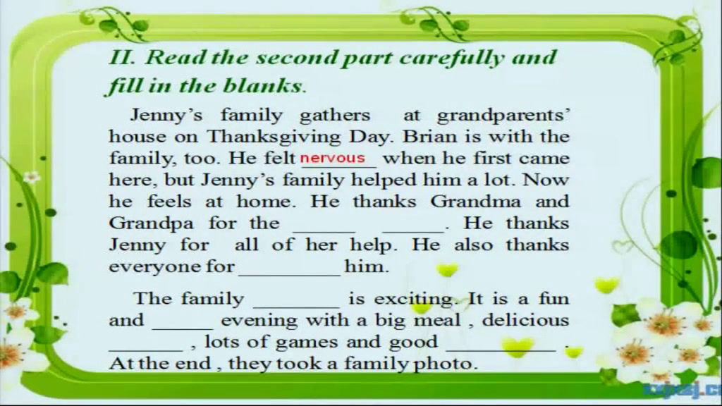 冀教版英语八上《Lesson16HappyThanksgiving》陕西张老师-市一等奖