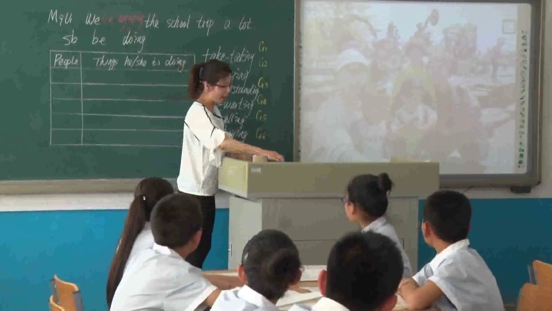 外研版英语七上《Unit1 We're enjoying the school trip a lot.》辽宁闫老师-市一等奖