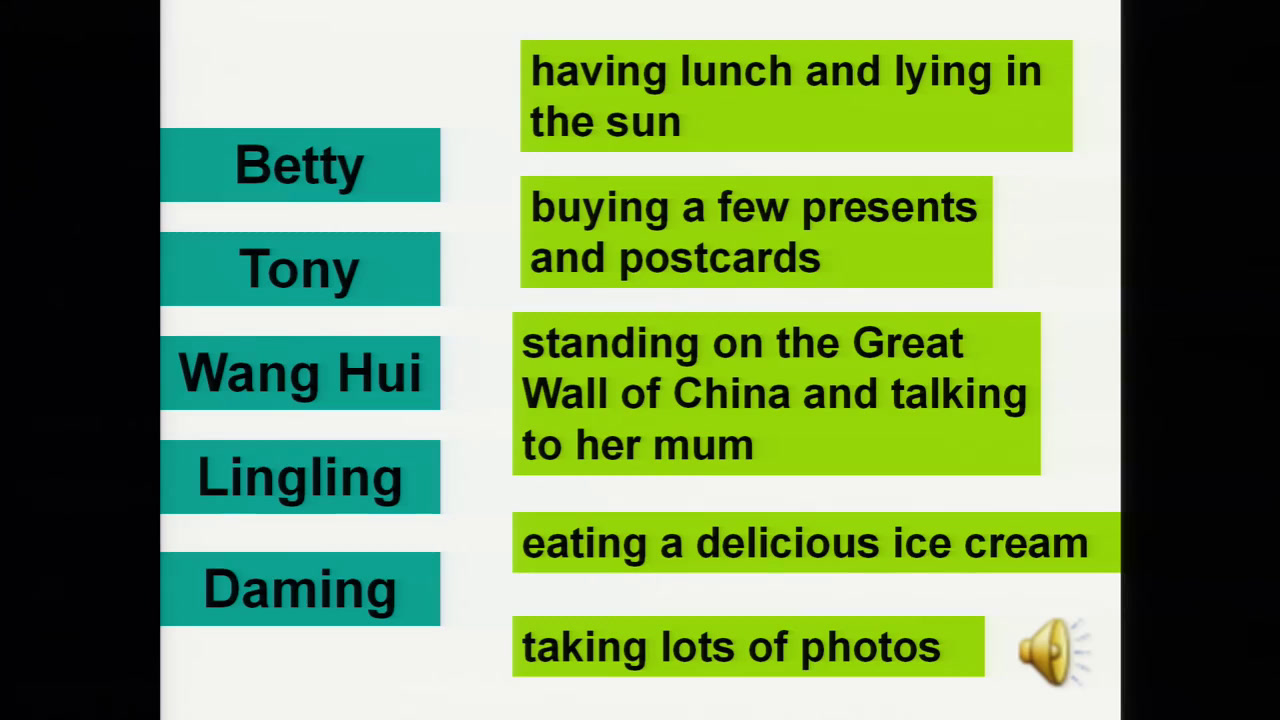 外研版英语七上《Unit1 We're enjoying the school trip a lot.》广东李老师-市一等奖
