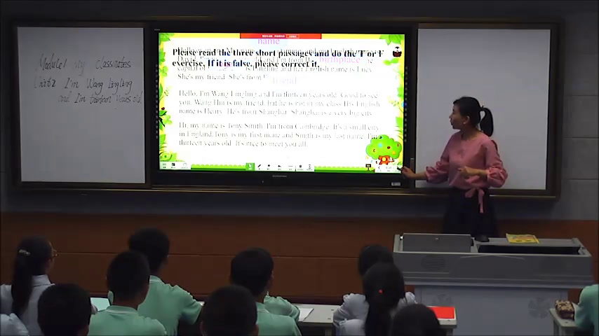 外研版英语七上《Unit2 I'm Wang Lingling and I'm thirteen years old.》宁夏杨老师-全国一等奖