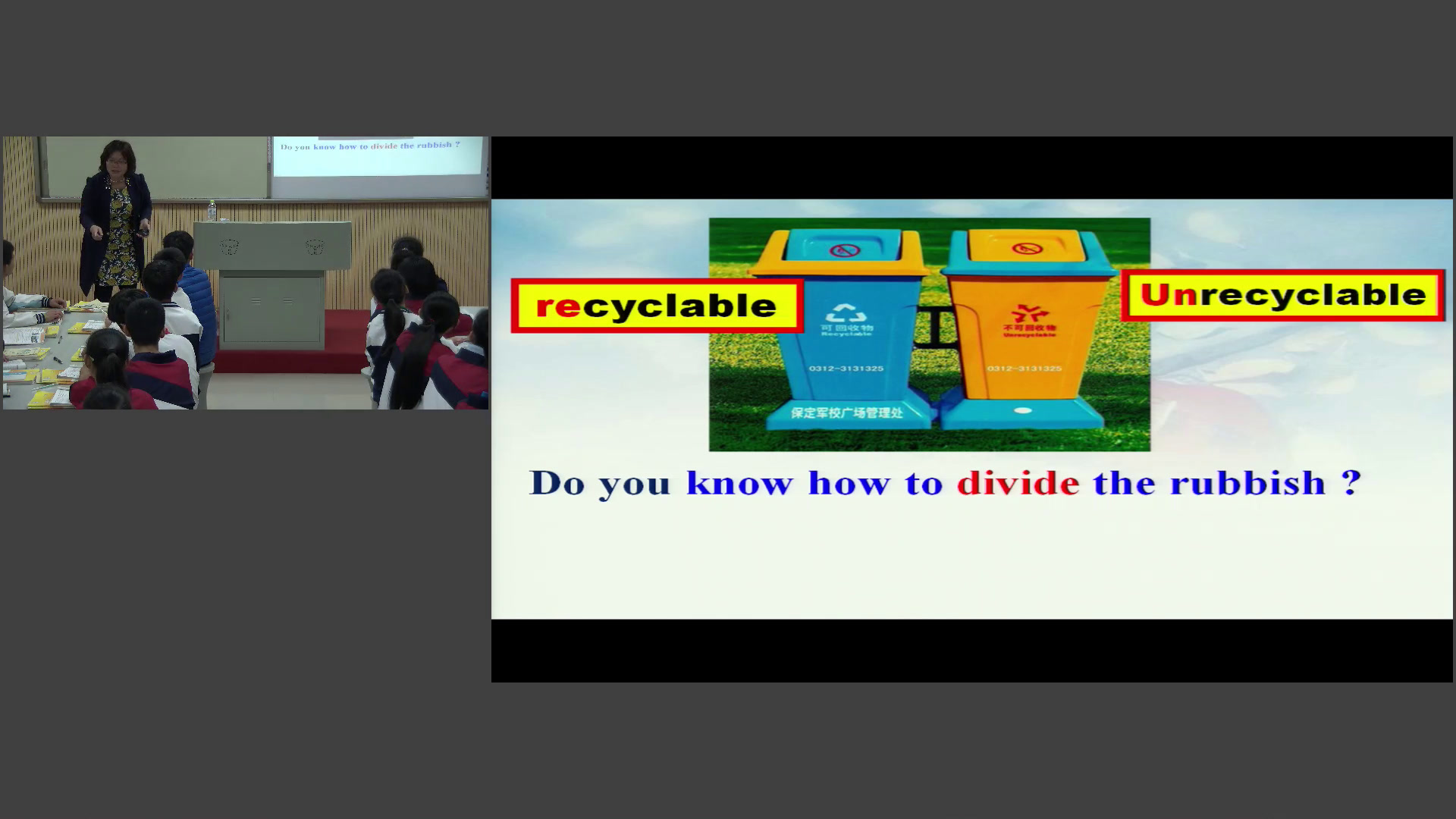 外研版英语九上《Unit2 Repeat these three words daily：reduce, reuse and recycle.》广西陶老师-省一等奖