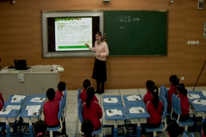 部编版语文四上《爬山虎的脚》浙江姜老师-市一等奖