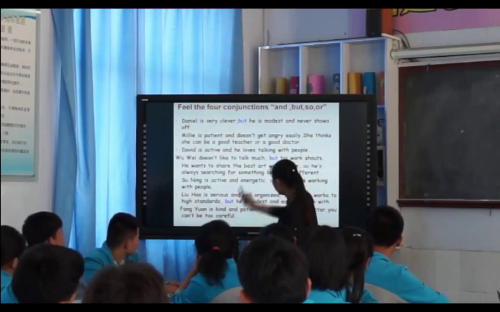 牛津译林版英语九上《Grammar：Using and, bu，》江苏李老师-县级优课